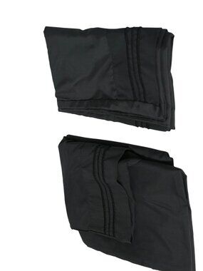 CGK Linens King Black 2 Piece Lot King Pillowcases Pillow Cases